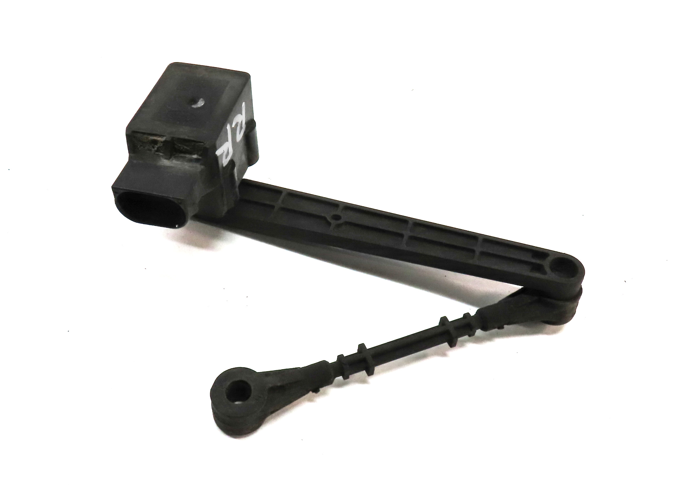 2008 LAND RANGE ROVER L322 REAR RIGHT PASSENGER SUSPSENSION HEIGHT LEVEL SENSOR — exact item pictured